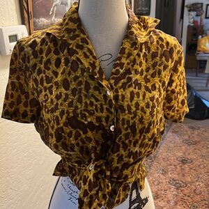 Jennifer Moore Vintage Silk blouse